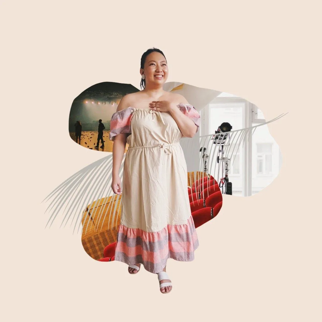 Salu-Salo Dress in Beige