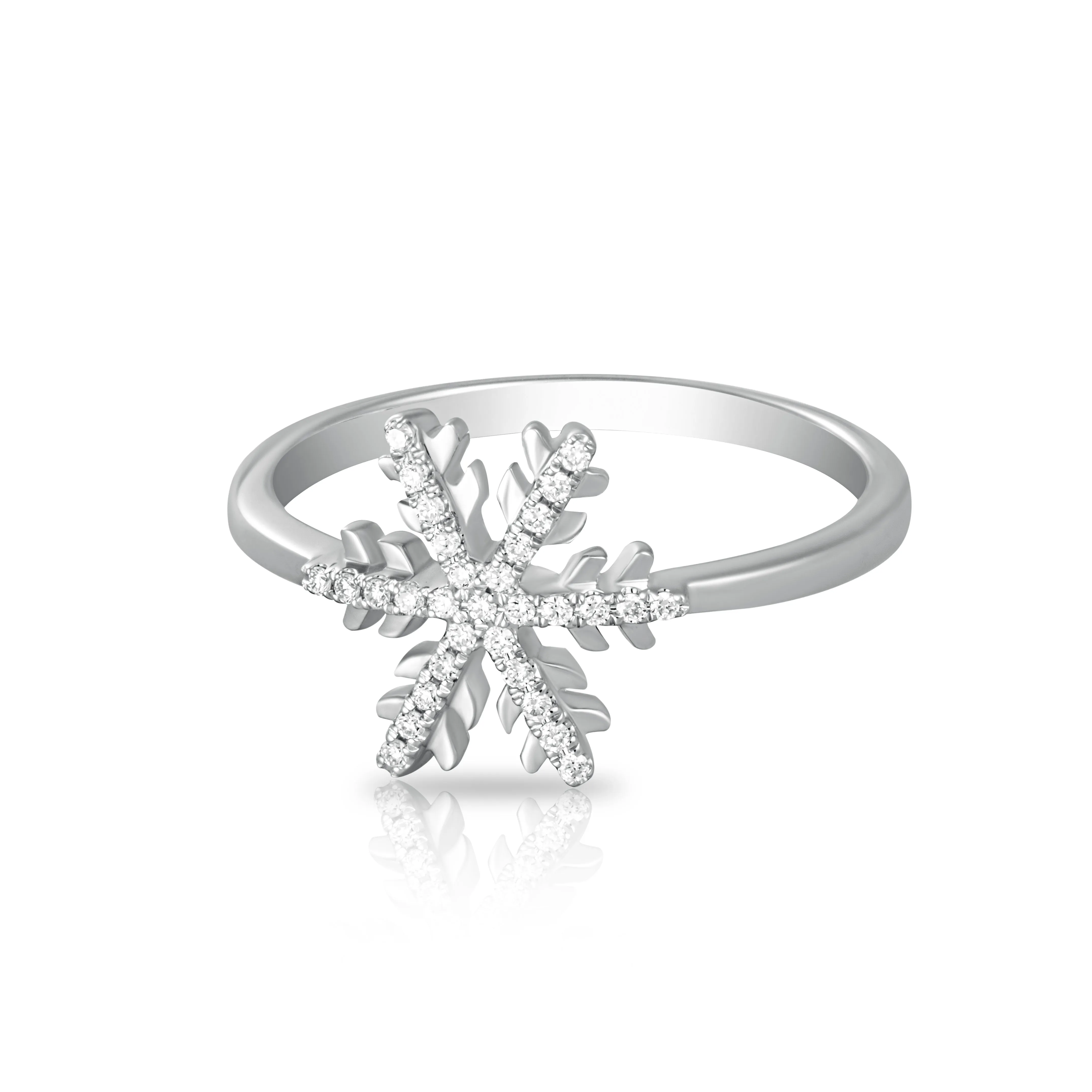 SNOWFLAKE DIAMOND RING