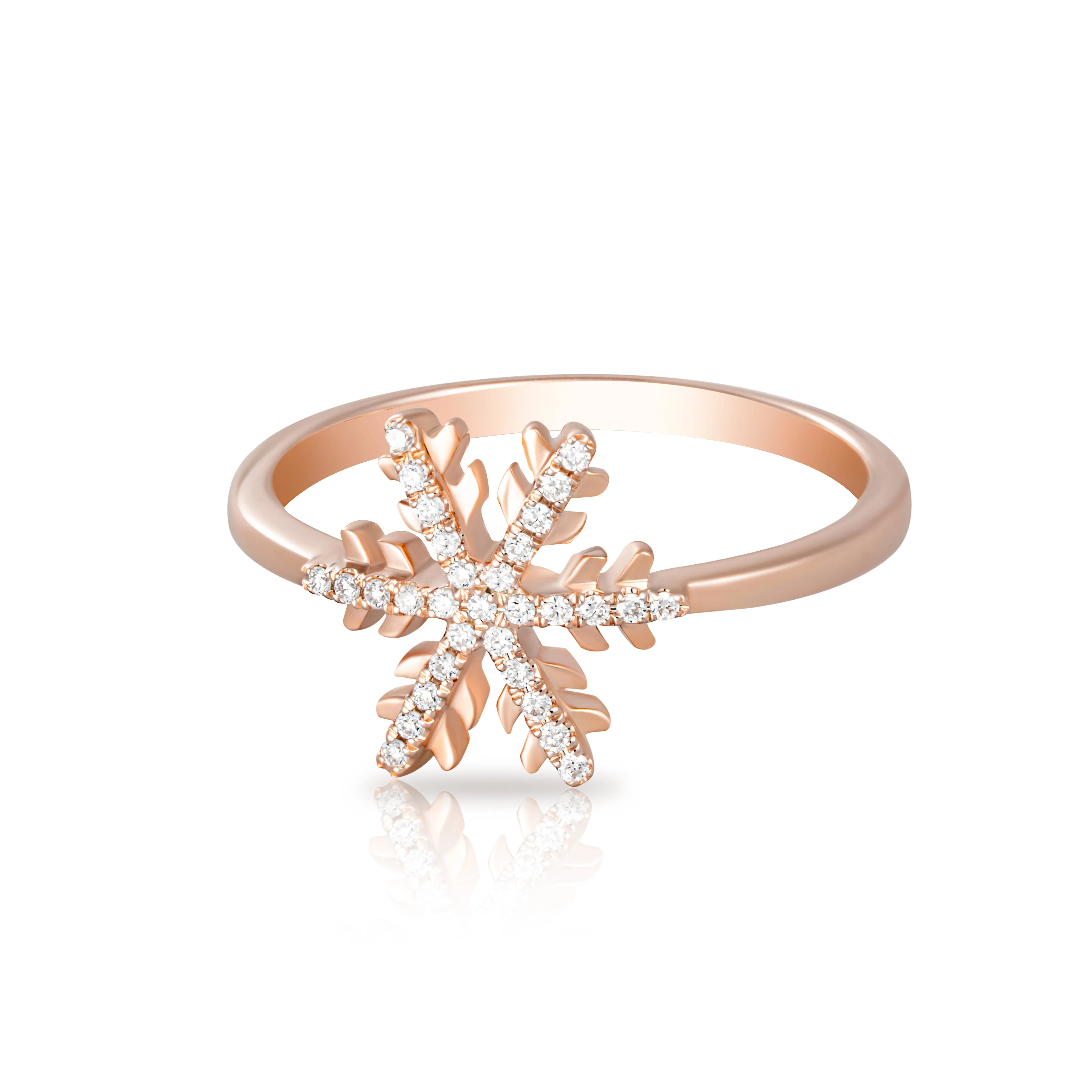 SNOWFLAKE DIAMOND RING