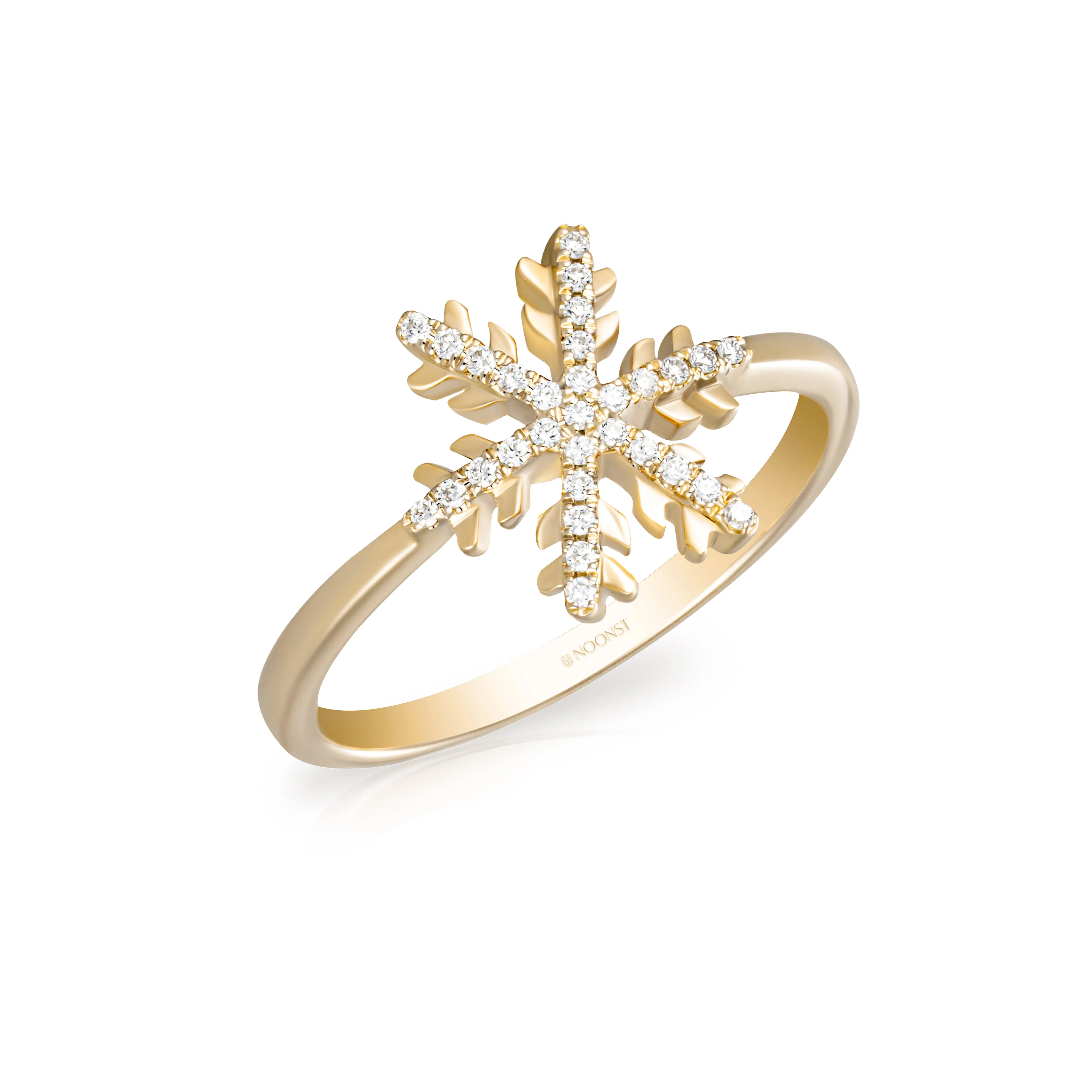 SNOWFLAKE DIAMOND RING