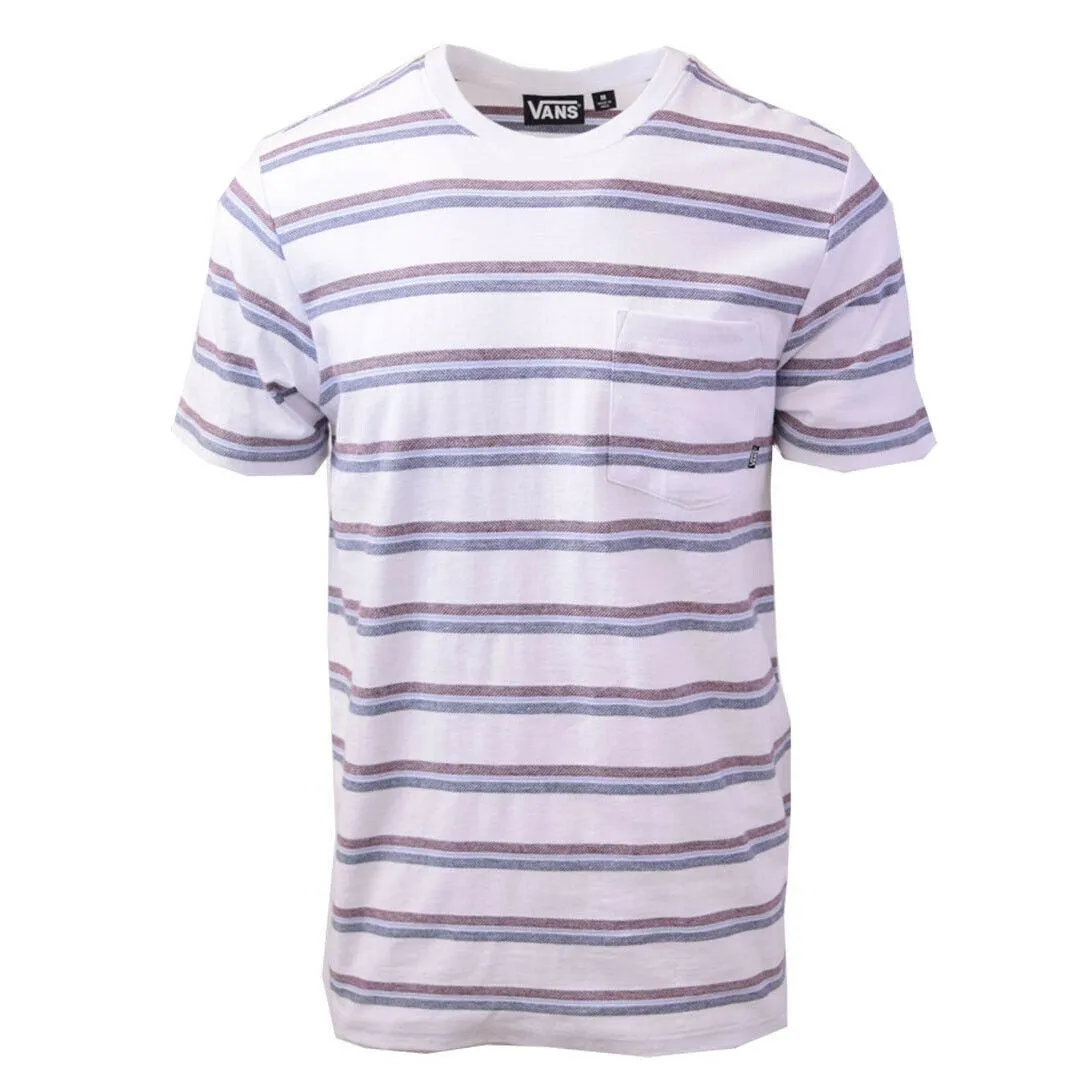 Vans Off The Wall Men's Pastel Striped Tee S03