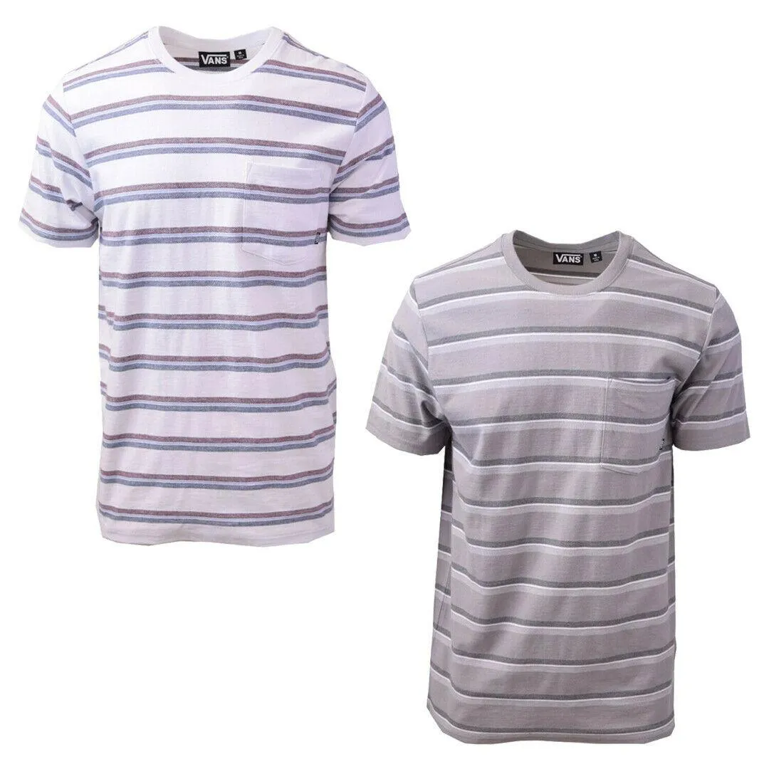 Vans Off The Wall Men's Pastel Striped Tee S03