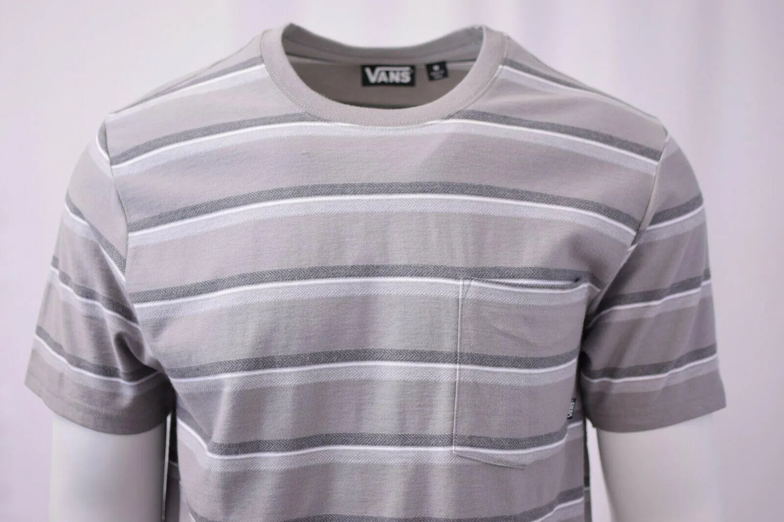 Vans Off The Wall Men's Pastel Striped Tee S03