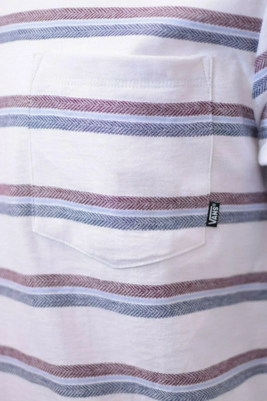 Vans Off The Wall Men's Pastel Striped Tee S03